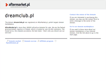 Tablet Screenshot of dreamclub.pl