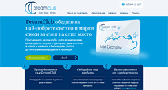 Desktop Screenshot of dreamclub.eu